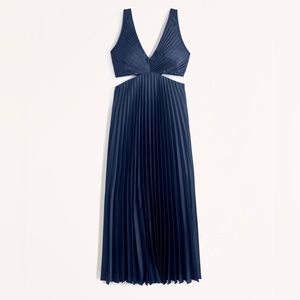 Abercrombie & Fitch navy Giselle dress NWT